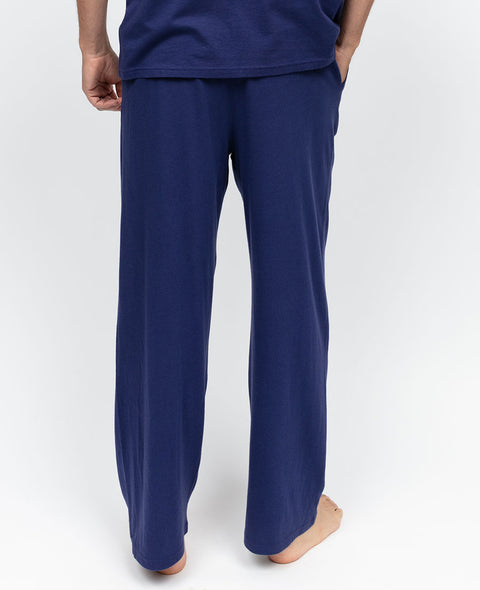 Indigo Mens Jersey Pyjama Bottoms