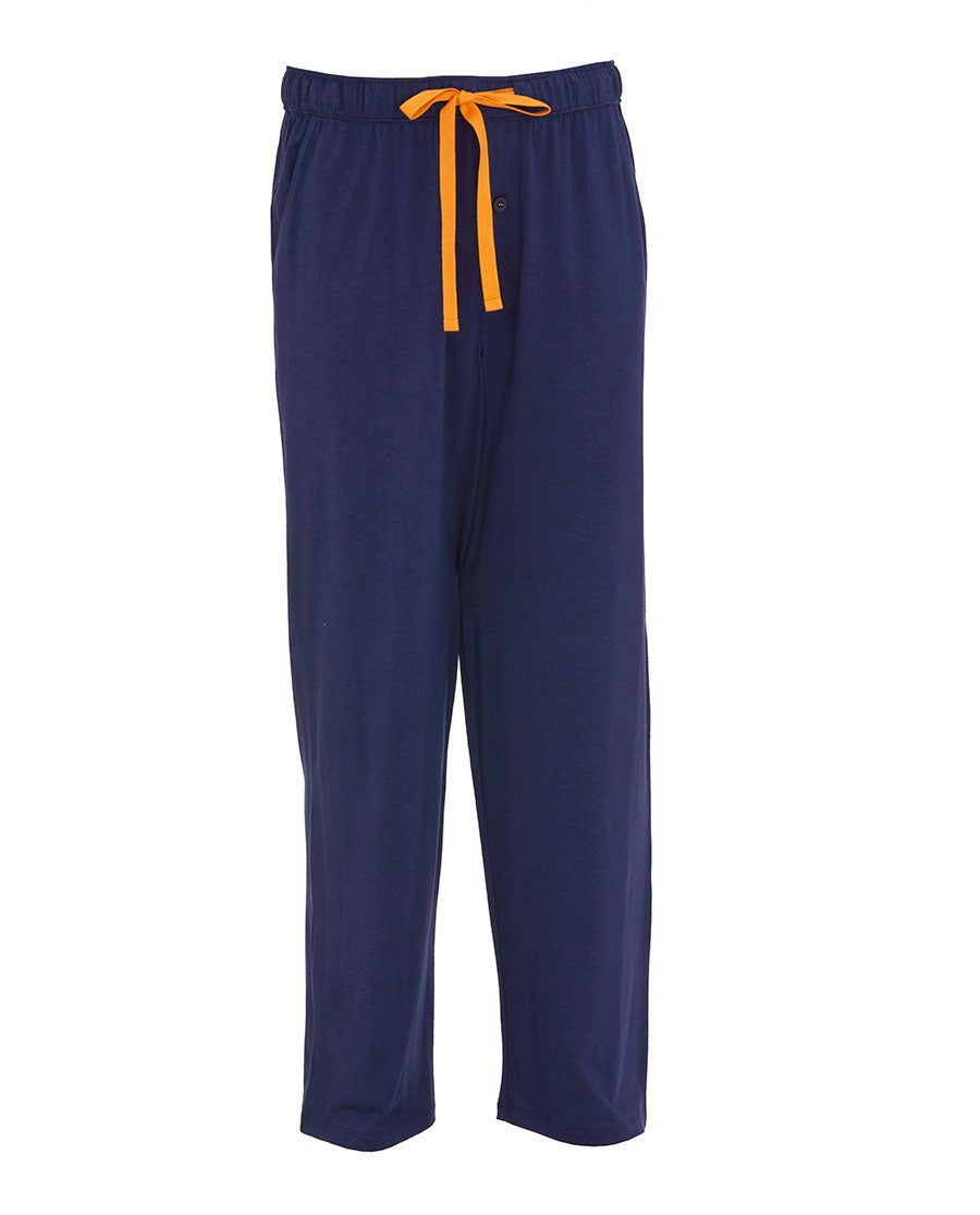Indigo Mens Jersey Pyjama Bottoms