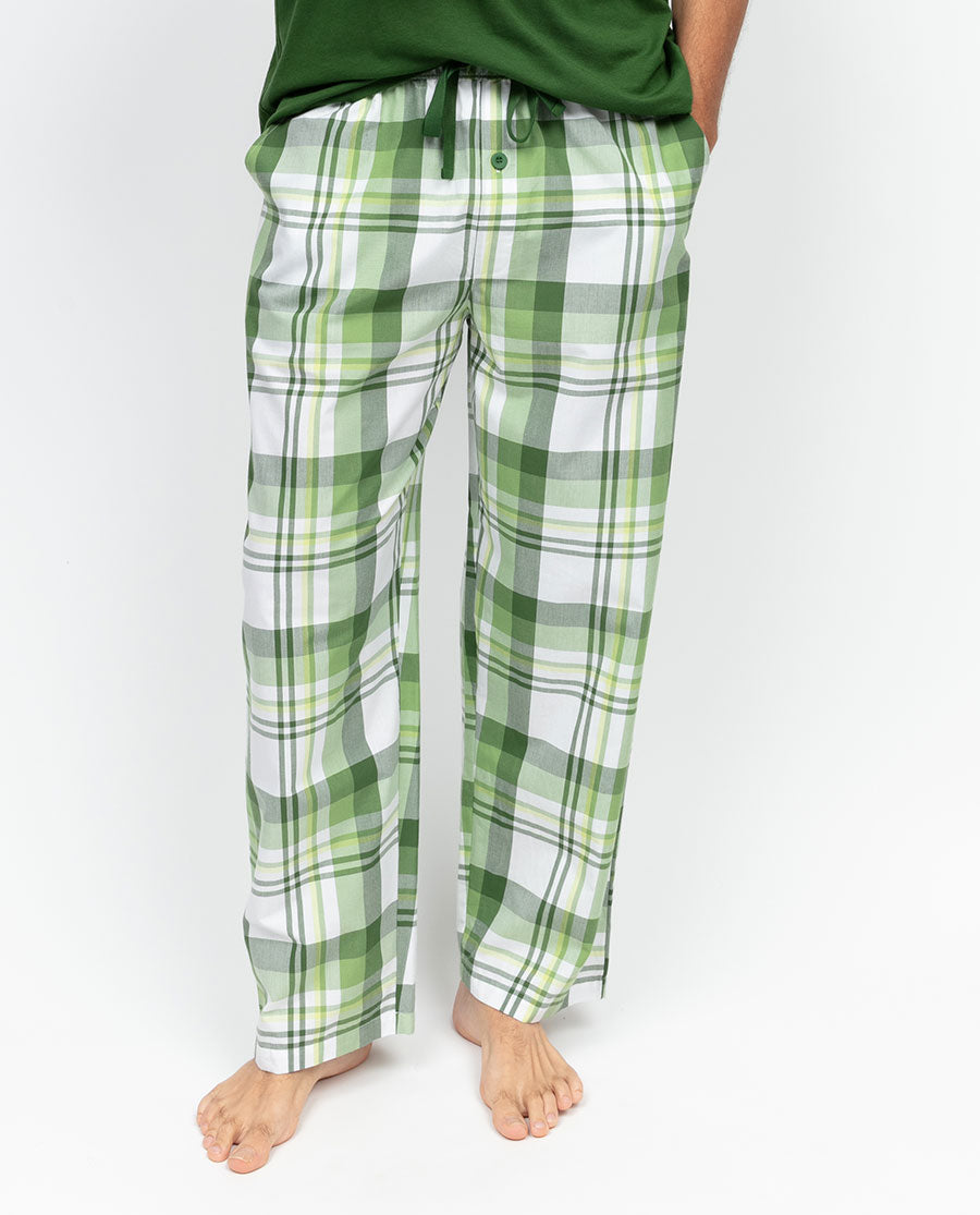 Charlie Mens Check Pyjama Bottoms