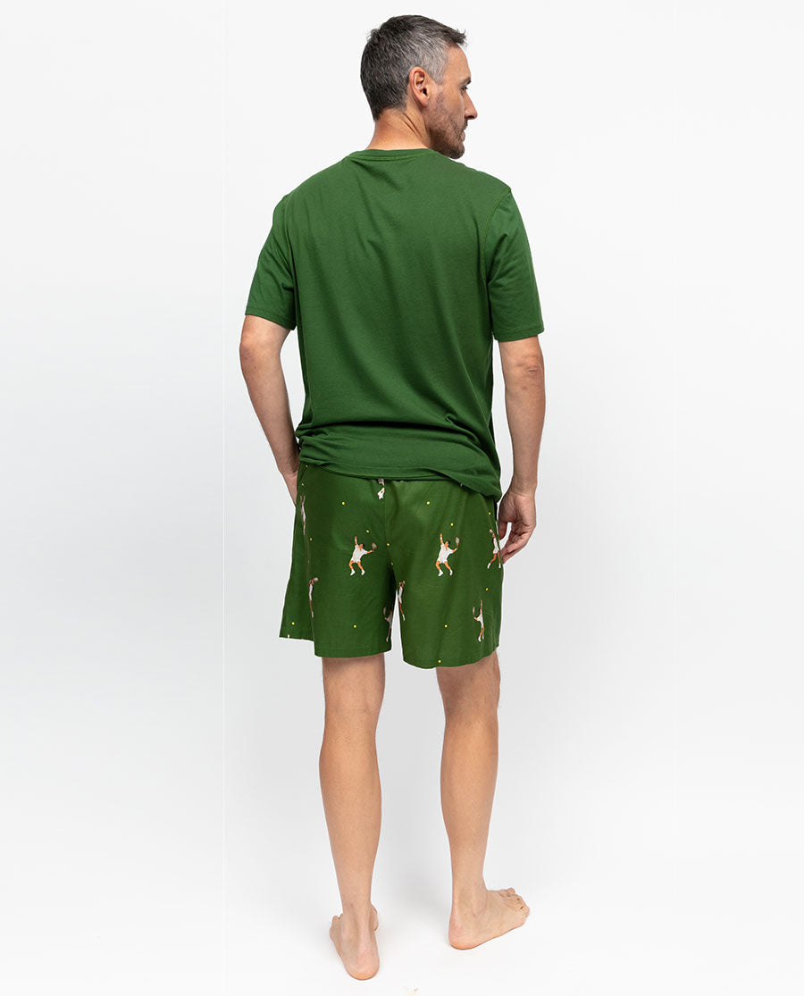 Charlie Mens Tennis Print Shorts