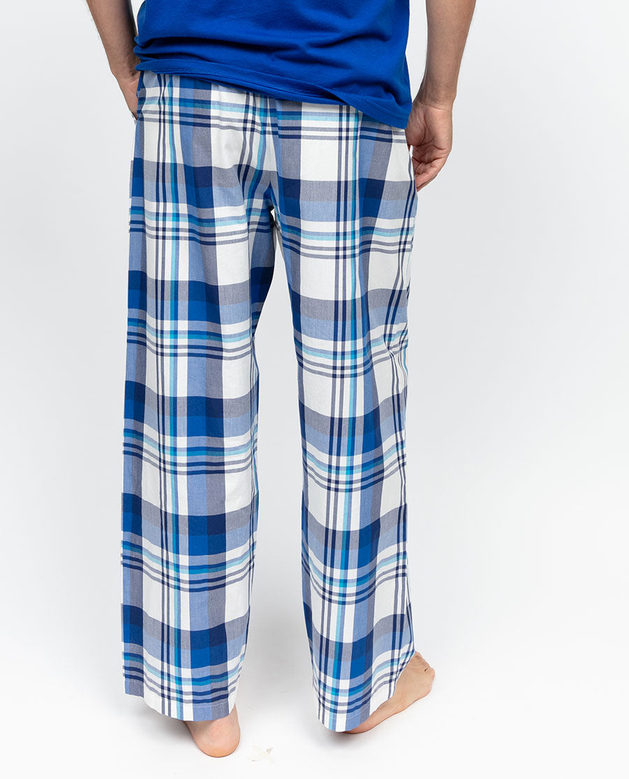 Ashley Mens Check Pyjama Bottoms