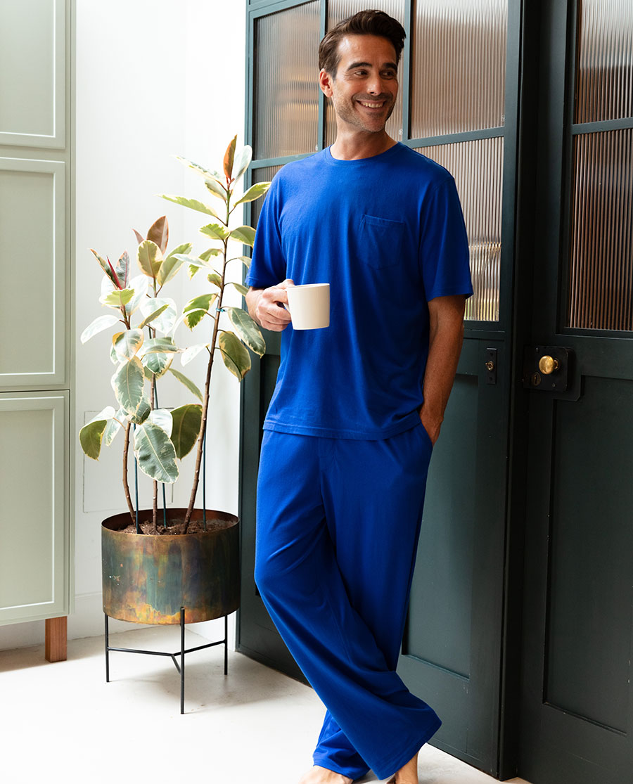Ashley Mens Jersey Pyjama Bottoms