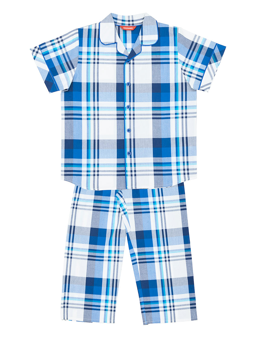 Ashley Boys Check Pyjama Set