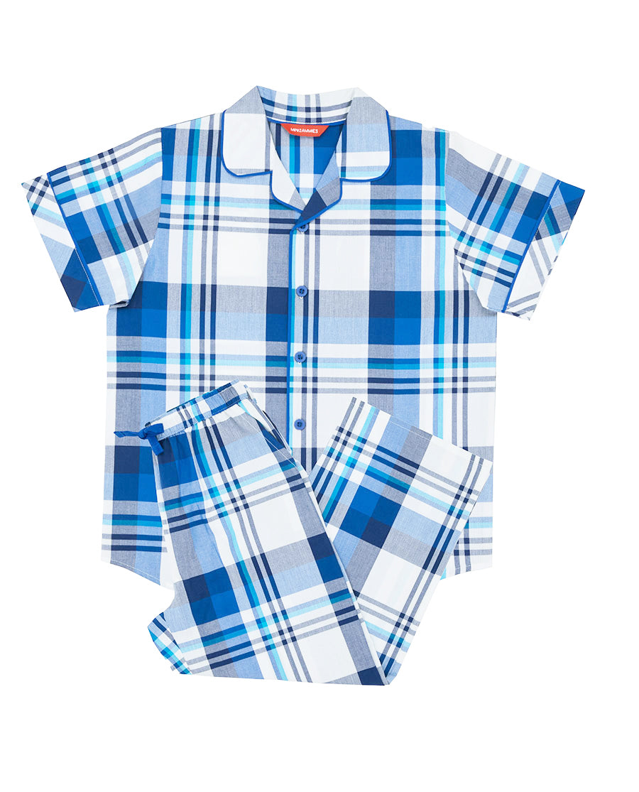 Ashley Boys Check Pyjama Set