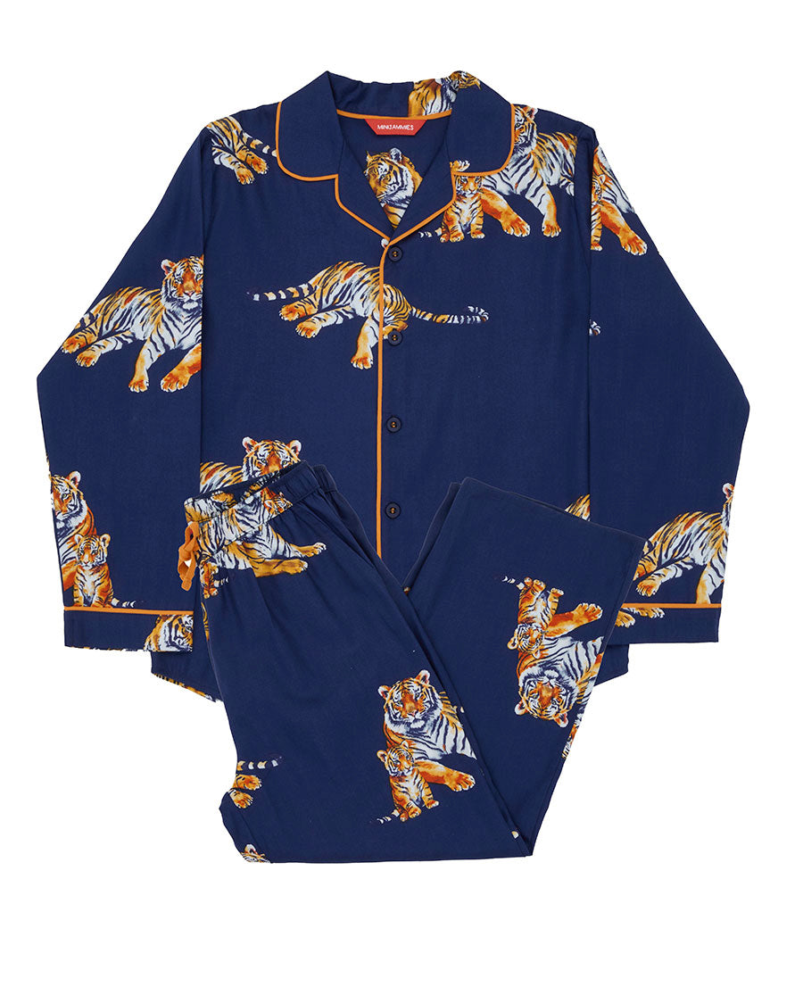 Indigo Kids Unisex Tiger Print Pyjama Set