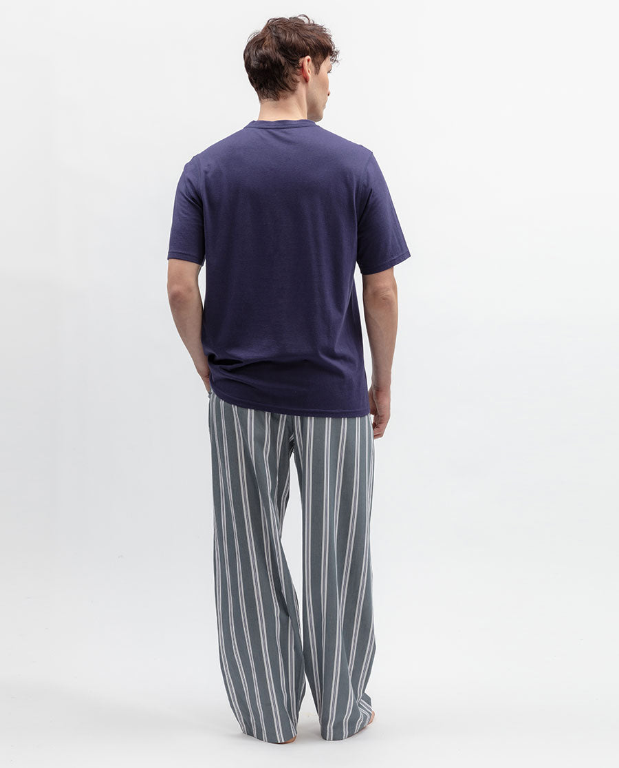 Striker Mens Stripe Pyjama Bottoms
