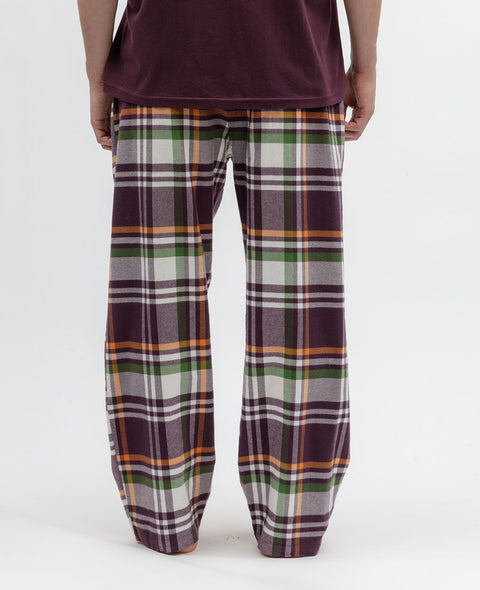 Wild Slumber Mens Lightly Brushed Check Pyjama Bottoms