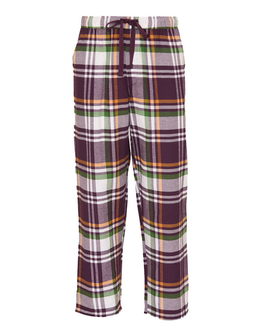 Wild Slumber Mens Lightly Brushed Check Pyjama Bottoms