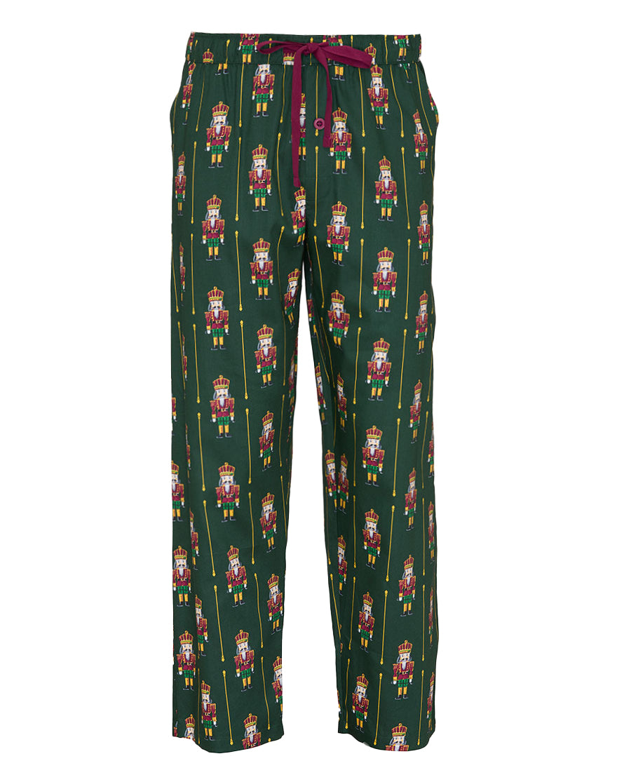Mens Nutcracker Print Pyjama Bottoms