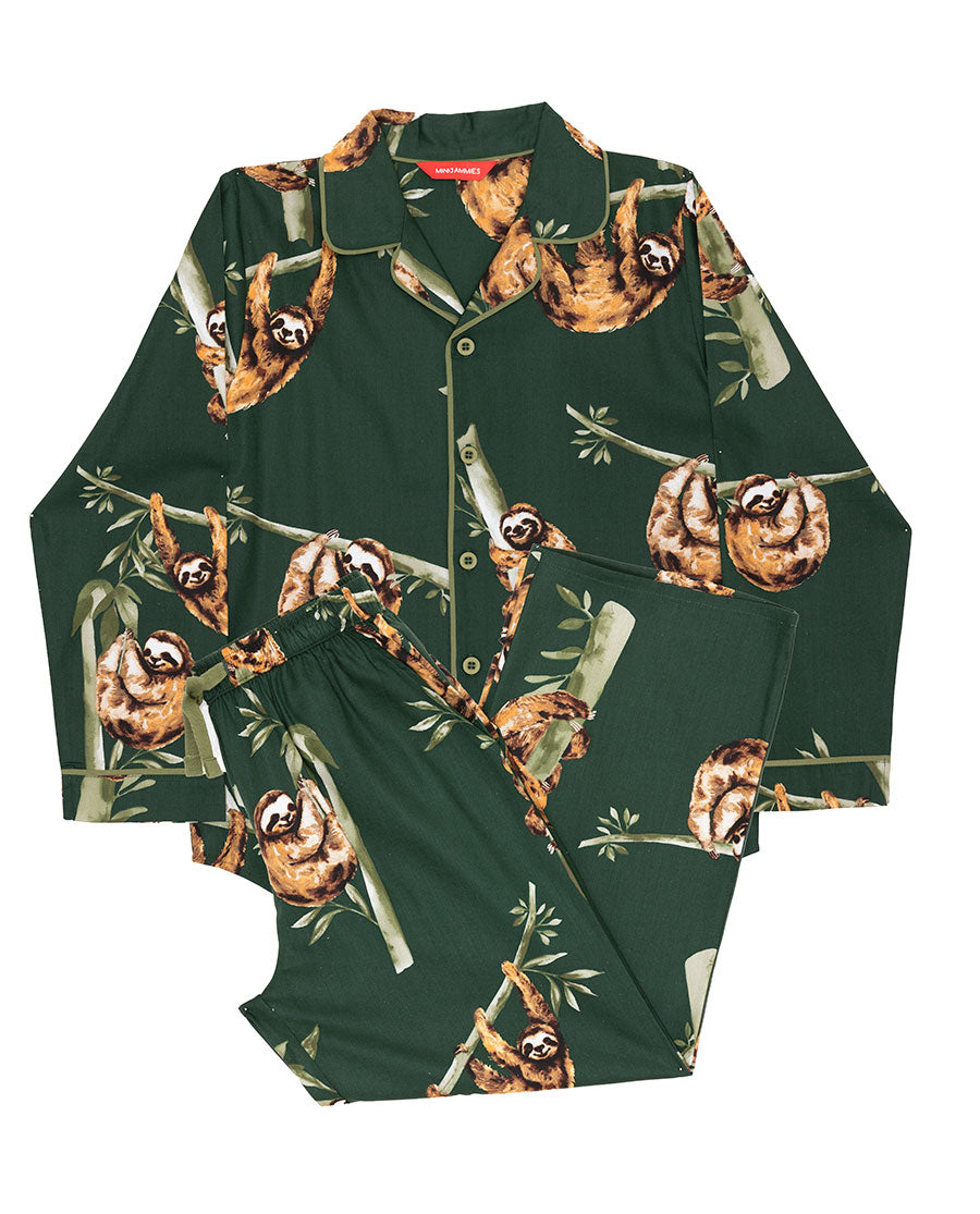 Kids Unisex Sloth Print Pyjama Set