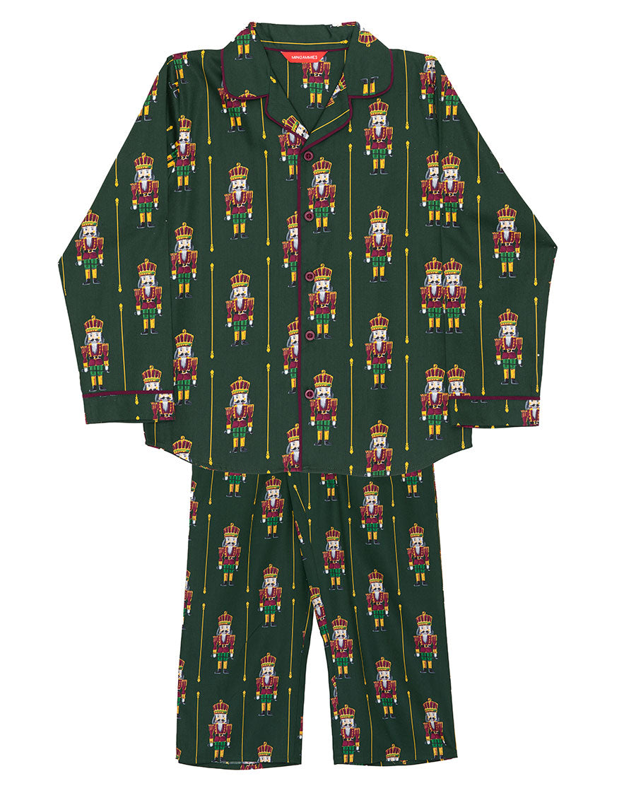 Kids Unisex Nutcracker Print Pyjama Set
