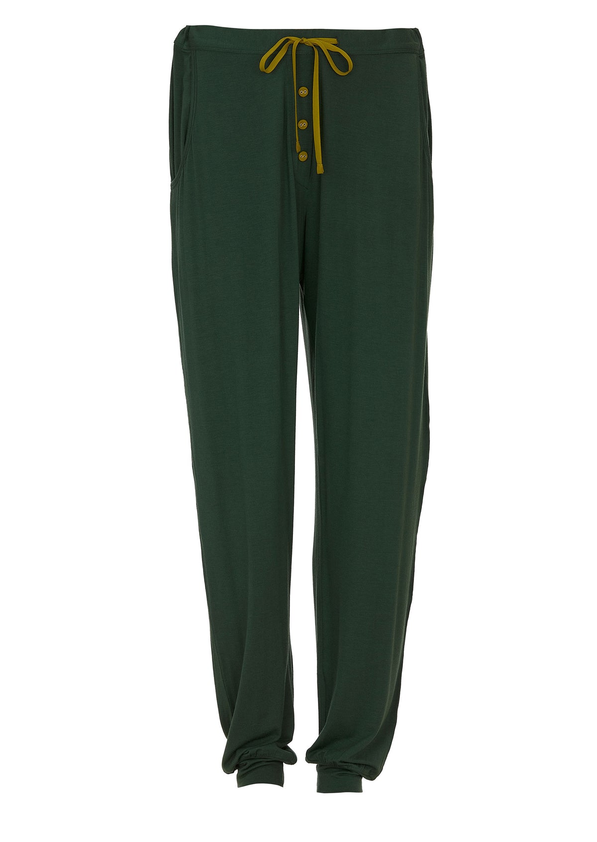 Olive Womens Jersey Pyjama Bottoms