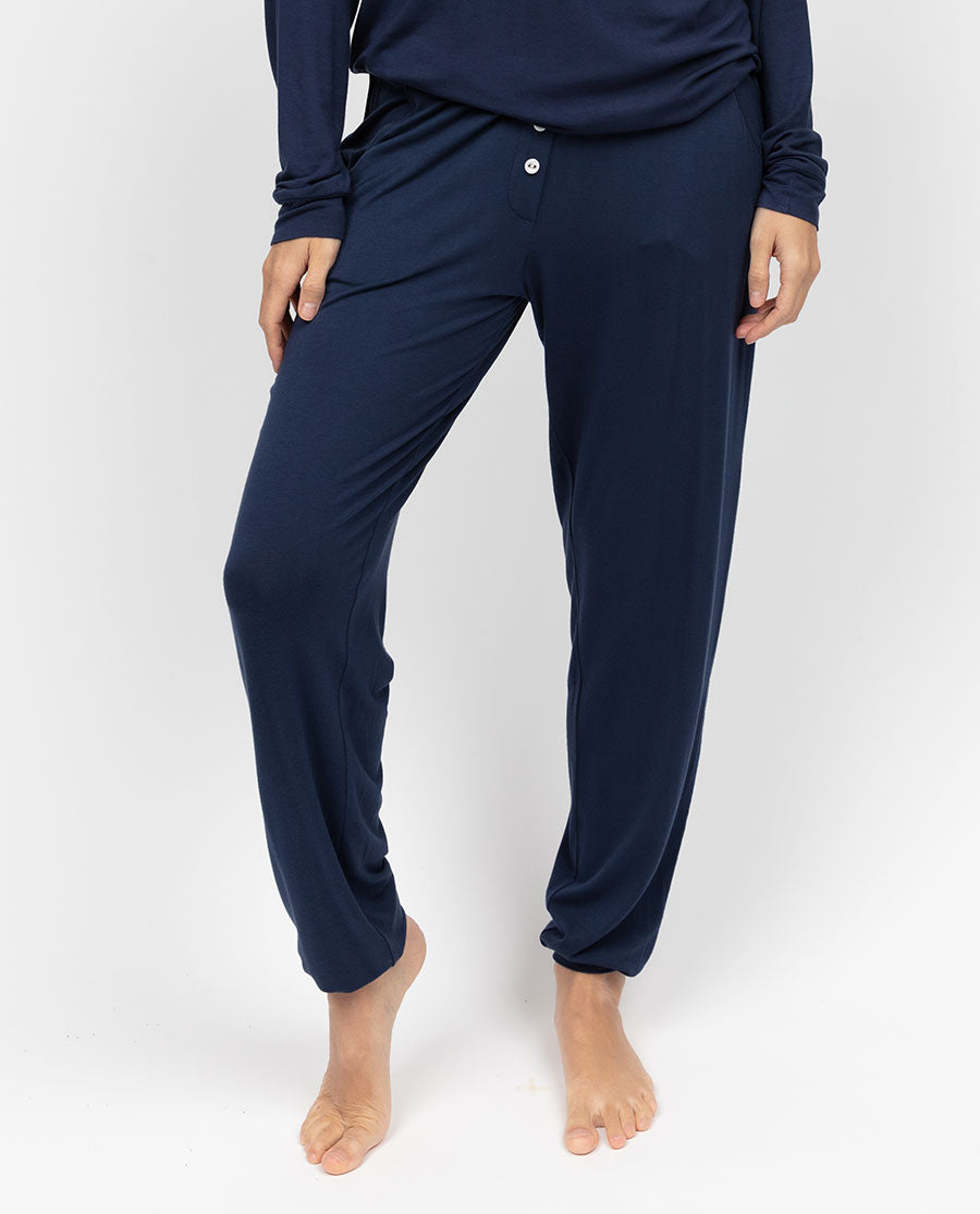 Marina Damen-Pyjamahose aus Jersey