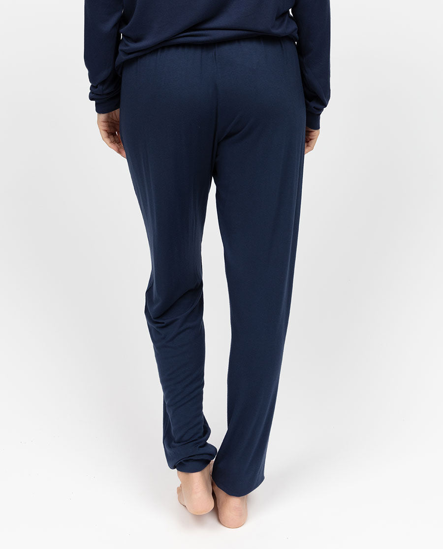 Marina Damen-Pyjamahose aus Jersey