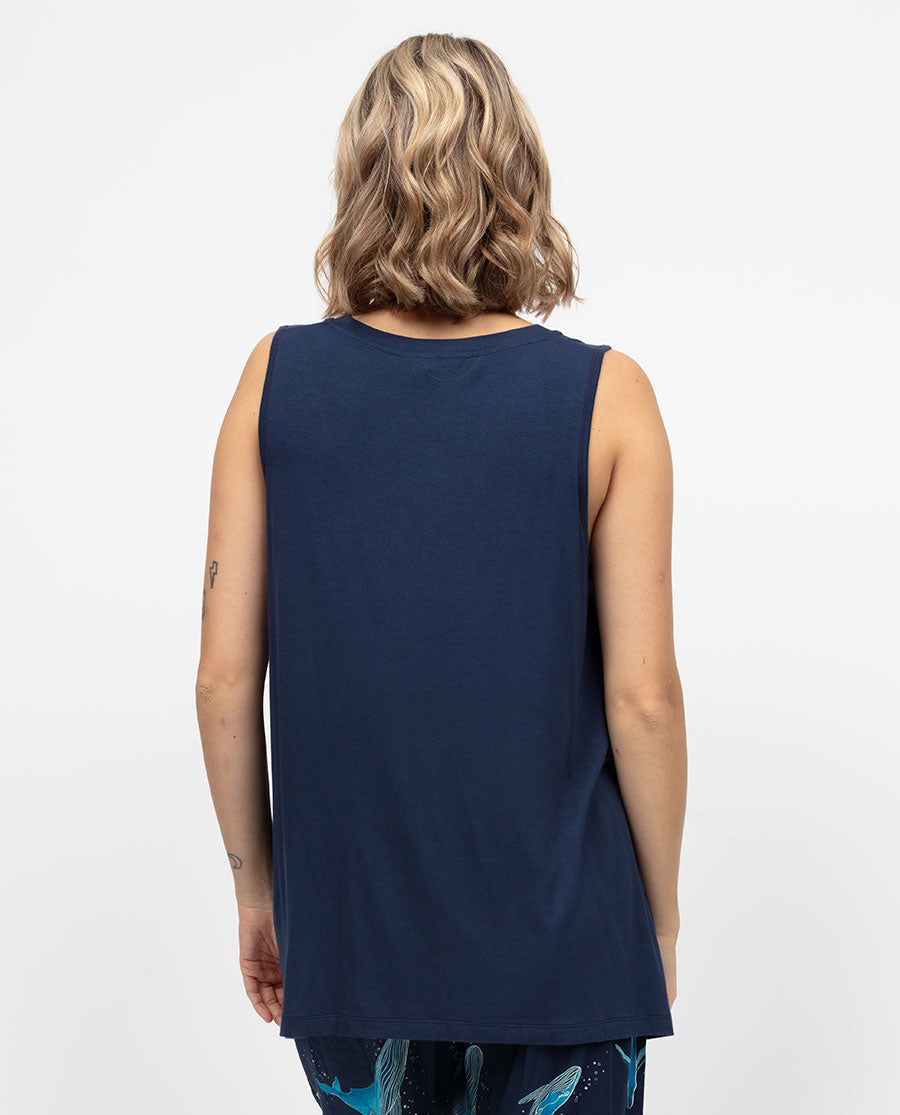 Marina Damen-Jersey-Weste mit entspannter Passform