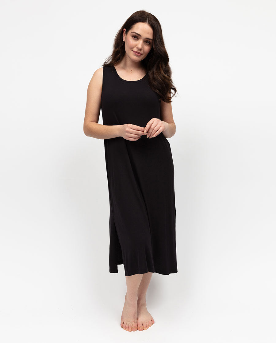 Bonnie Womens Jersey Long Nightdress