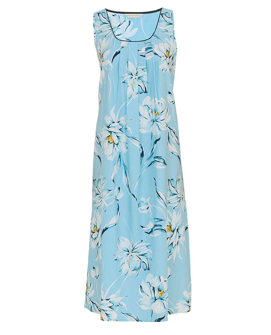 Madelyn Womens Floral Print Long Nightdress
