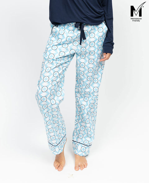 Madelyn Damen-Pyjamahose mit Geo-Print