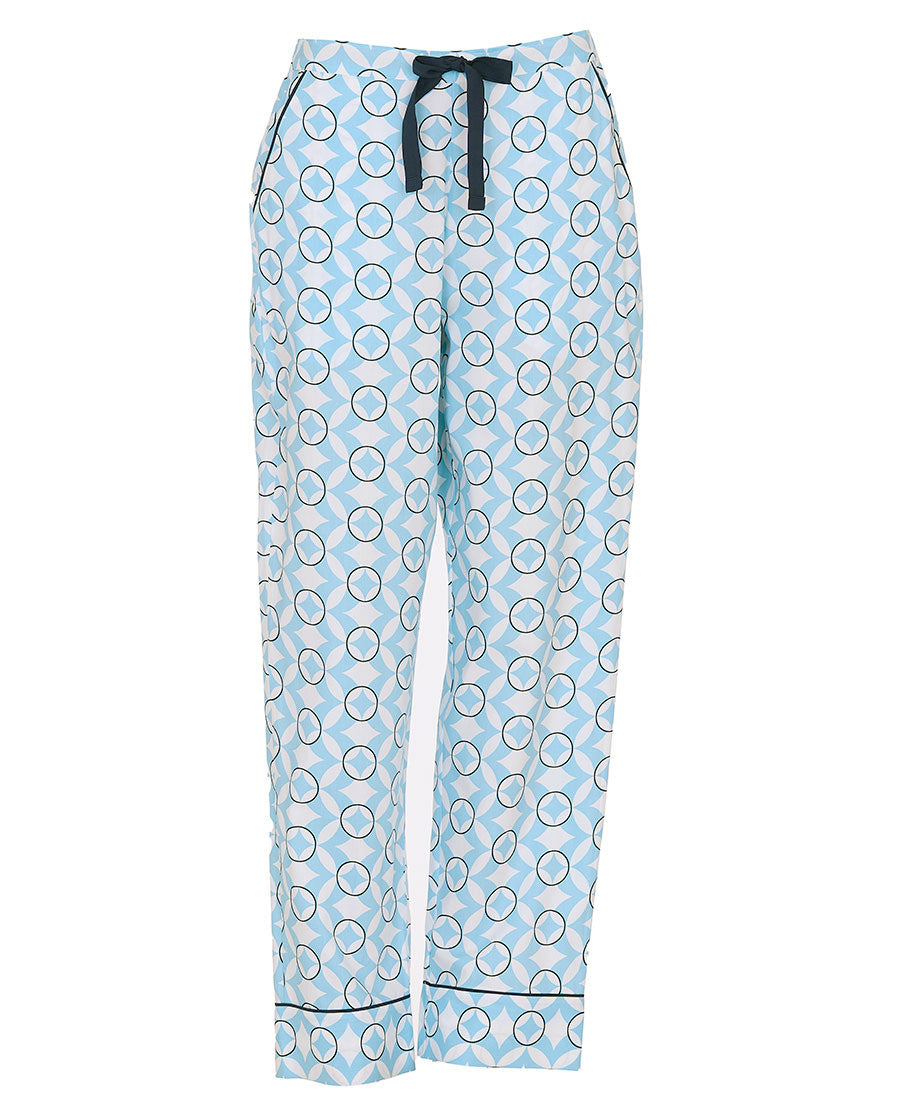 Madelyn Womens Geo Print Pyjama Bottoms