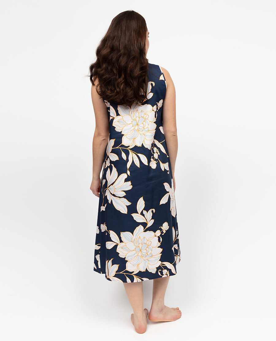 Auburn Womens Floral Print Long Nightdress