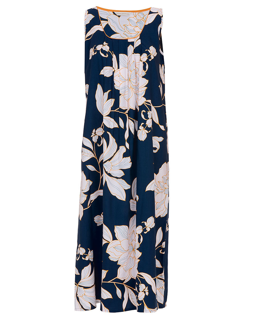 Auburn Womens Floral Print Long Nightdress