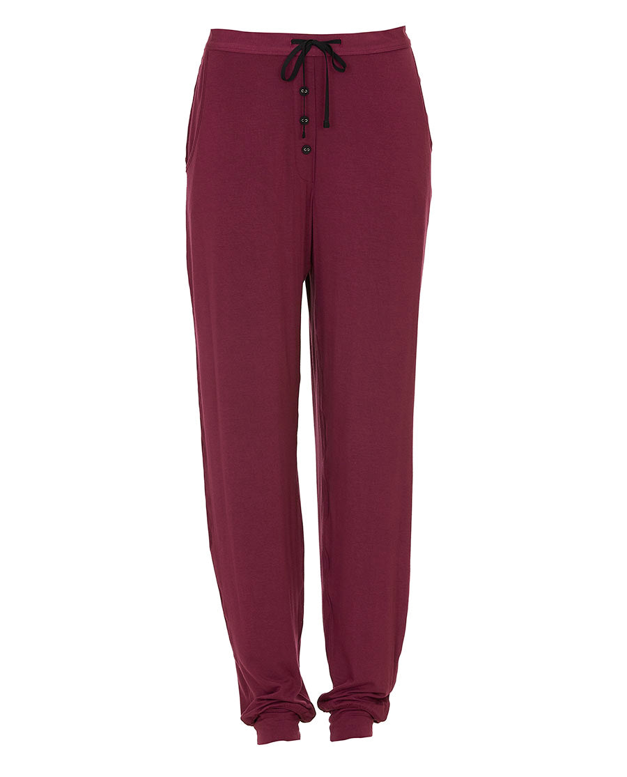 Yasmin Damen-Pyjamahose aus Jersey