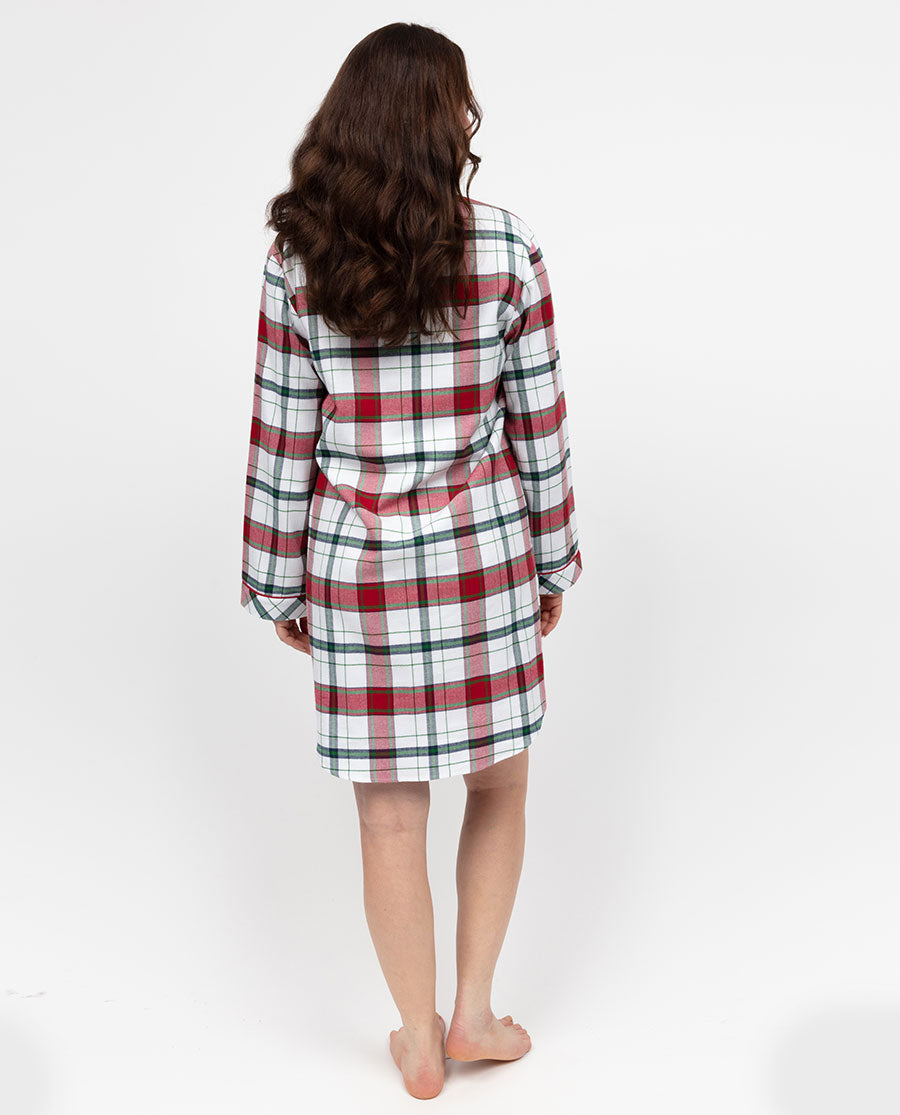 Blaze Womens Brushed Check Nightshirt