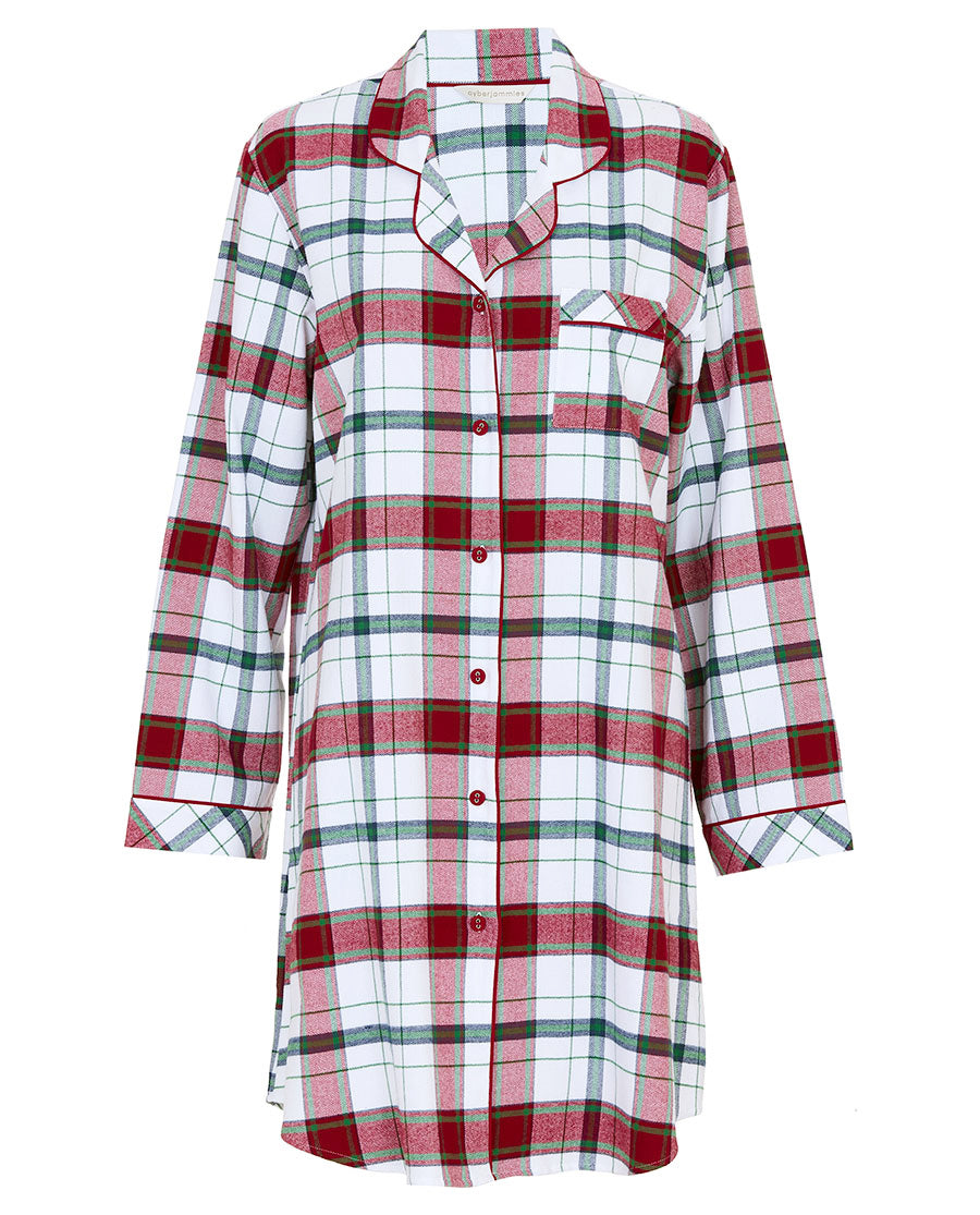 Blaze Womens Brushed Check Nightshirt