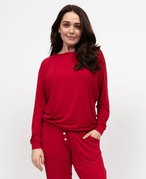 Blaze Womens Slouch Jersey Pyjama Top