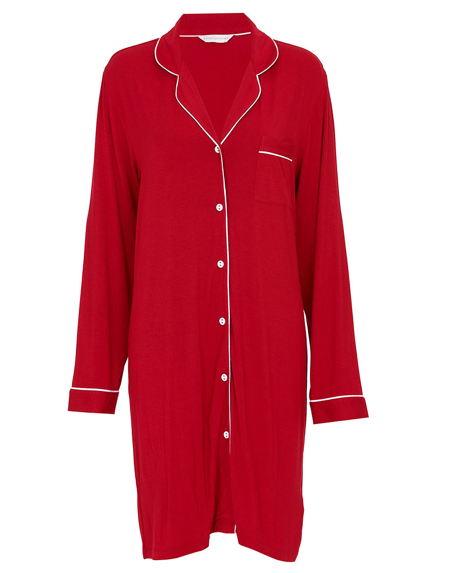 Chemise de nuit en jersey Revere pour femme Blaze