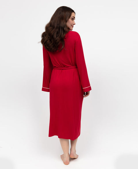 Blaze Womens Jersey Long Dressing Gown