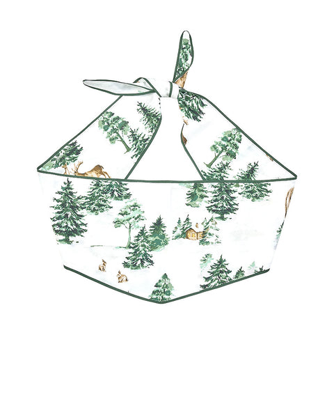 Fern Alpine Print Dog Neckerchief