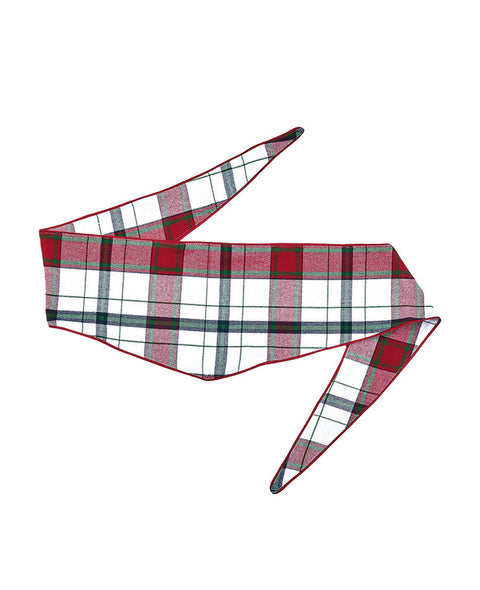 Blaze Brushed Check Dog Neckerchief