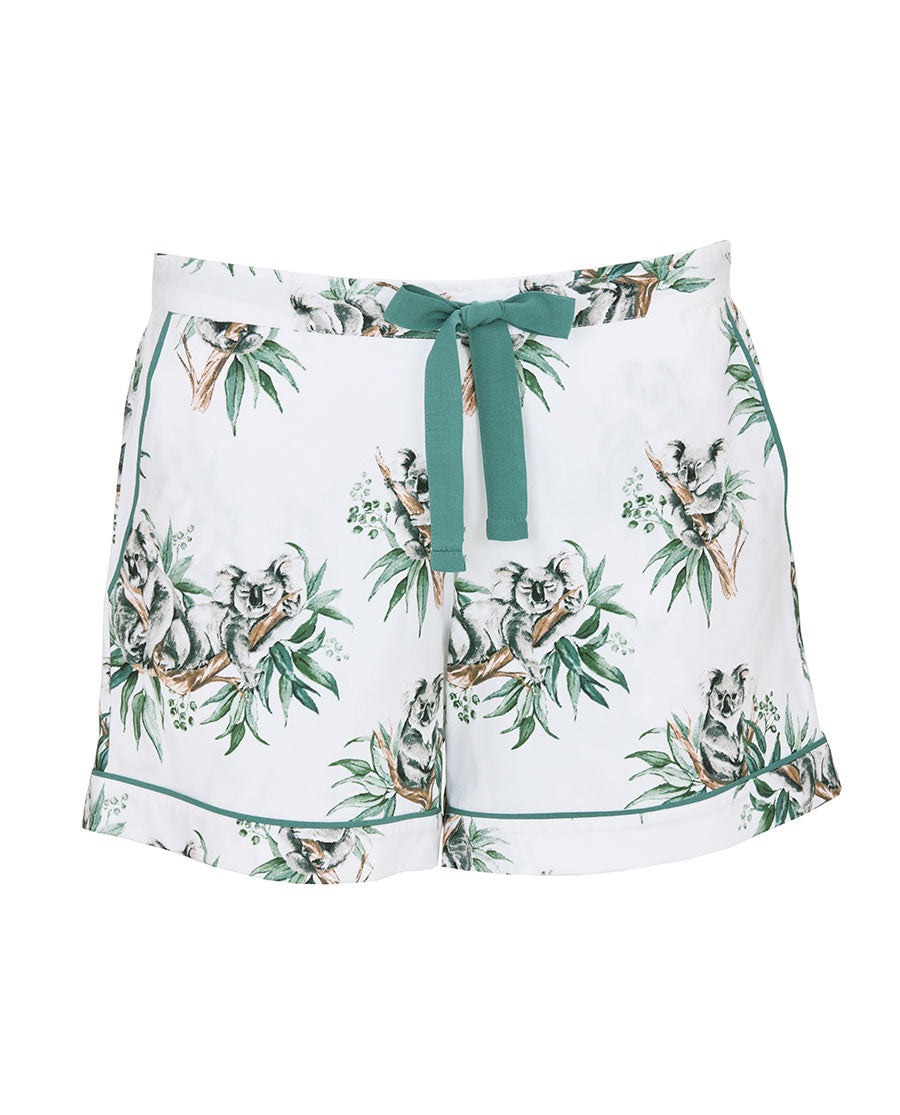 Kallie Womens Koala Print Shorts