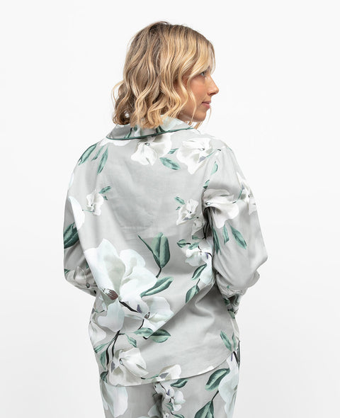 Kallie Womens Floral Print Pyjama Top