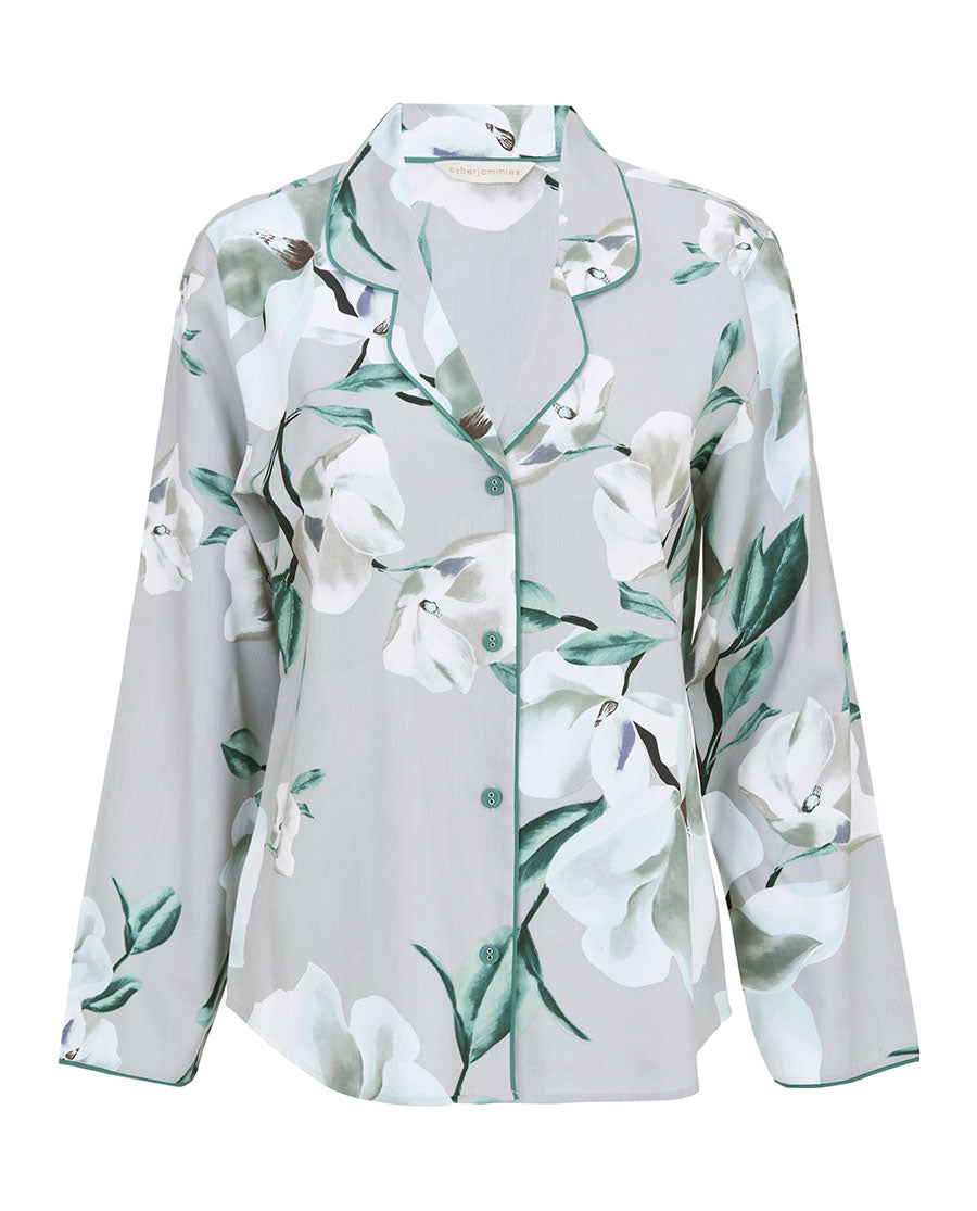 Kallie Womens Floral Print Pyjama Top
