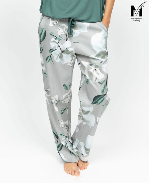 Kallie Womens Floral Print Pyjama Bottoms
