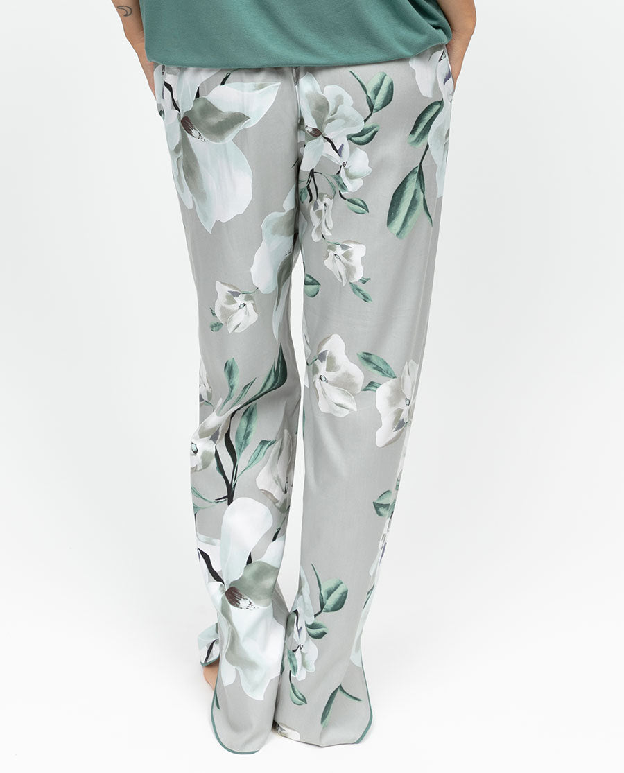 Kallie Womens Floral Print Pyjama Bottoms