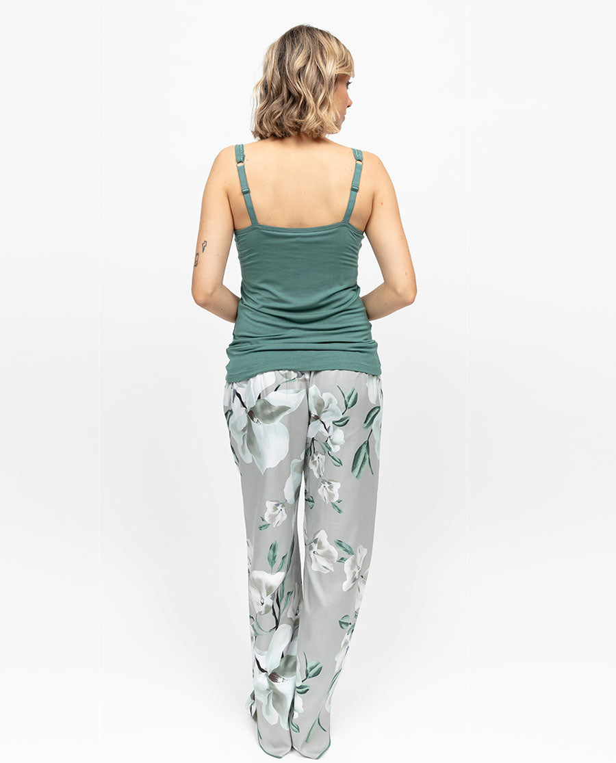 Kallie Womens Floral Print Pyjama Bottoms