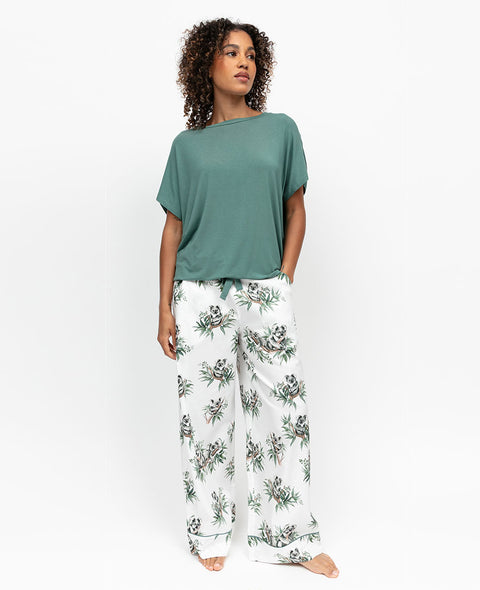 Kallie Womens Slouch Jersey Pyjama Top