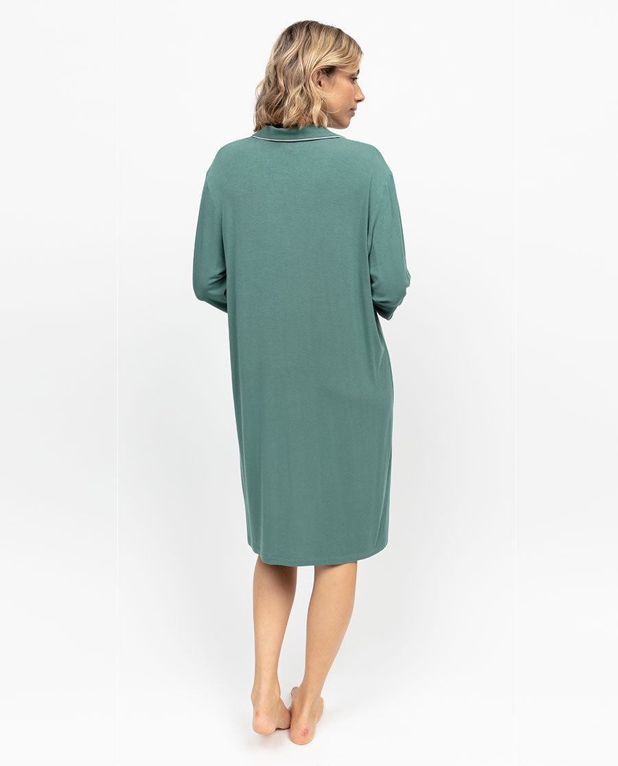 Kallie Womens Revere Jersey Nightshirt