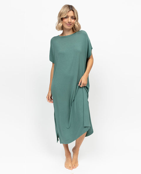 Kallie Womens Jersey Long Nightdress