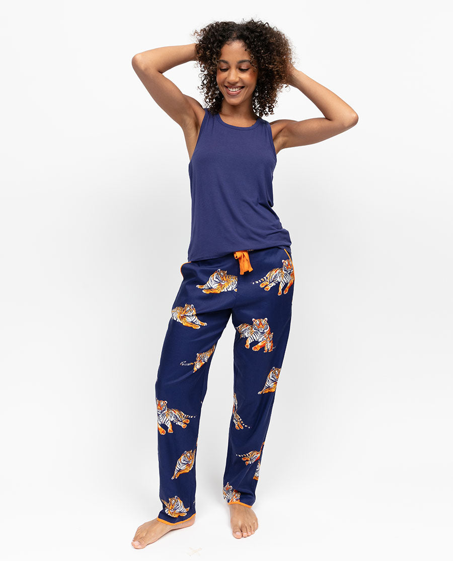 Indigo Womens Jersey Vest
