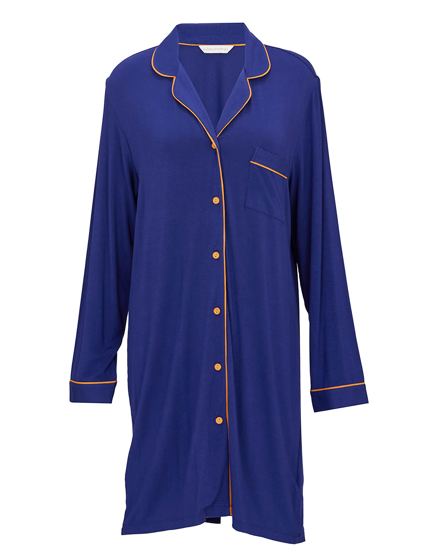 Indigo Womens Revere Jersey Nightshirt