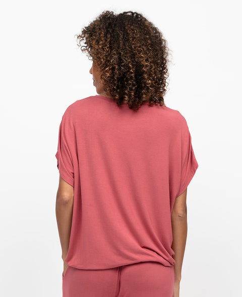 Josie Womens Slouch Jersey Pyjama Top