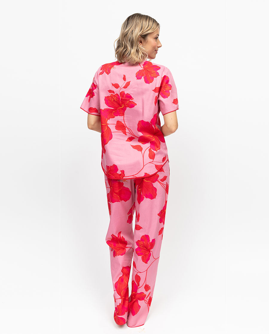 Pippa Womens Floral Print Pyjama Top