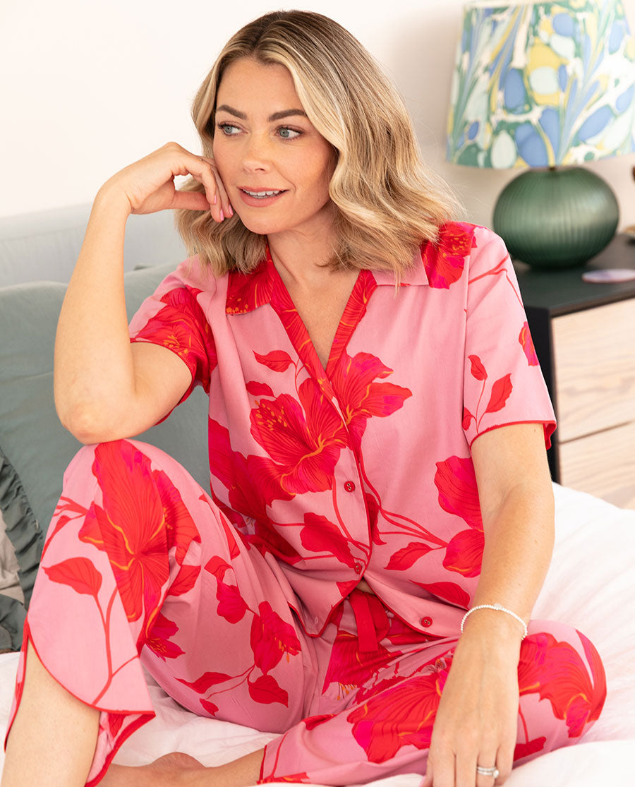 Pippa Womens Floral Print Pyjama Bottoms