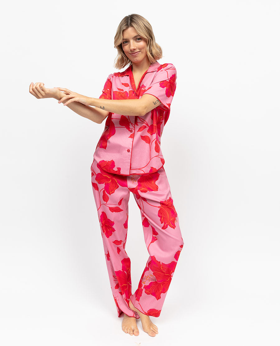 Pippa Womens Floral Print Pyjama Bottoms