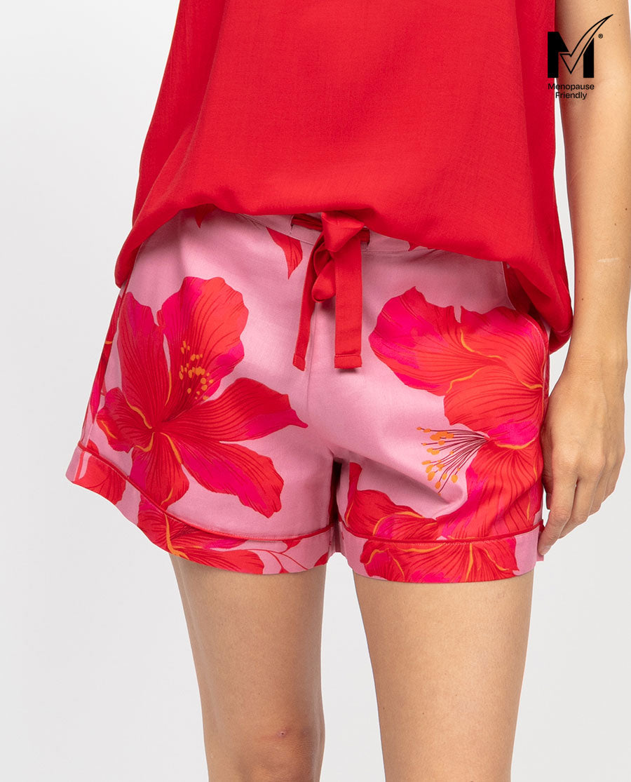 Pippa Womens Floral Print Shorts