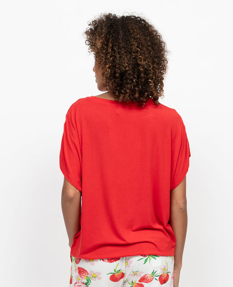 Pippa Womens Slouch Jersey Pyjama Top